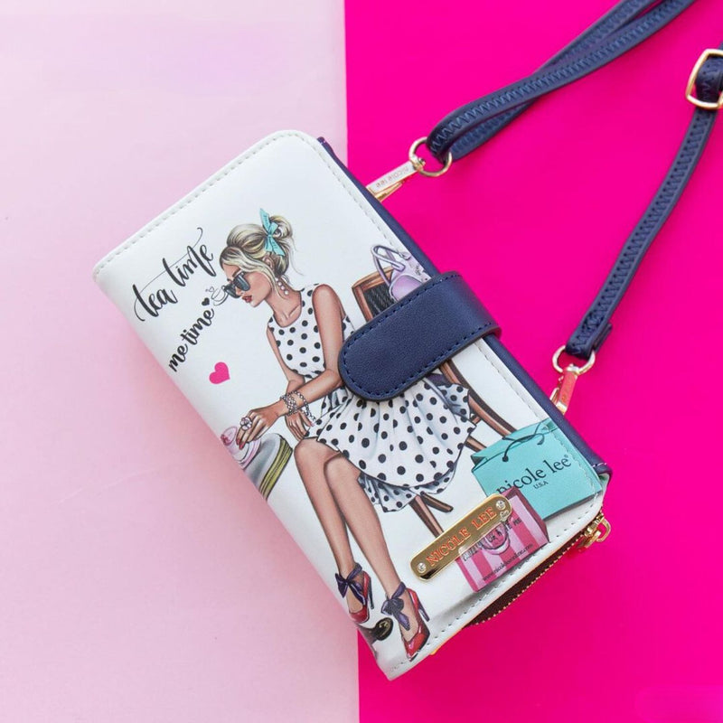 TRIFOLD PHONE CASE CROSSBODY WALLET