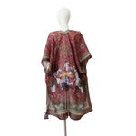 WHITE MANNEQUIN IN OUR NICOLE LEE KIMONO SISTERS SECRET BACK DESIGN.