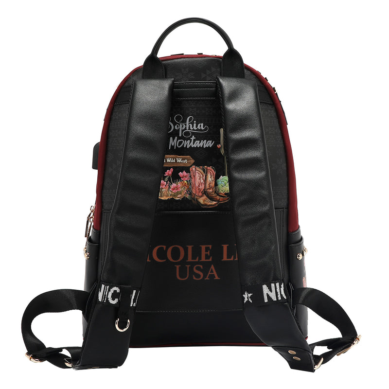 LAPTOP BACKPACK WITH USB CHARGING PORT