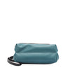 BOTTOM OF OUR JENI MAKEUP BAG IN OUR NICOLE LEE MARTHA TRAVELS ITALY  DESIGN WITH A ZIPPER PULLER WRISTLET STRAP.