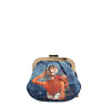 DENIM MINI COIN PURSE WRISTLET