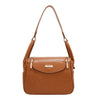 EMBOSSED ELEGANCE SHOULDER BAG