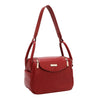 EMBOSSED ELEGANCE SHOULDER BAG