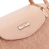 EMBOSSED ELEGANCE SHOULDER BAG