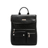 EMBOSSED ELEGANCE MULTIPOCKET BACKPACK