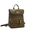 EMBOSSED ELEGANCE MULTIPOCKET BACKPACK