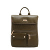 EMBOSSED ELEGANCE MULTIPOCKET BACKPACK