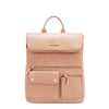 EMBOSSED ELEGANCE MULTIPOCKET BACKPACK