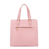 Back View of the Floral Pop Tote Bag in color pink.