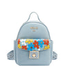 FLORAL POP FLAP BACKPACK