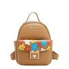 FLORAL POP FLAP BACKPACK