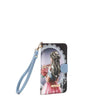 NL SIGNATURE PHONE CASE AND WALLET WRISTLET