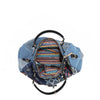 BOSQUE DE AMOR DENIM BOSTON BAG