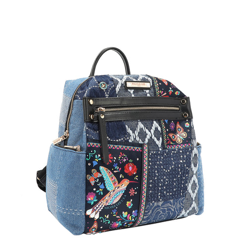 BOSQUE DE AMOR DENIM BACKPACK