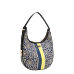 GEOMETRIC LASER CUT HOBO BAG