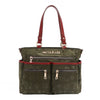 OUR NICOLE LEE MARGOT TOTE IN COLOR OLIVE. 