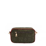 OUR NICOLE LEE MARGOT 2 PIECE CROSSBODY BACK ZIP POCKET IN OLIVE.