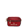 OUR NICOLE LEE MARGOT 2 PIECE CROSSBODY IN RED.