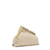 ANGLE SEQUIN CLUTCH