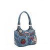 MULTI PATCH SHOULDER BAG