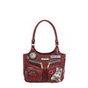 MULTI PATCH SHOULDER BAG