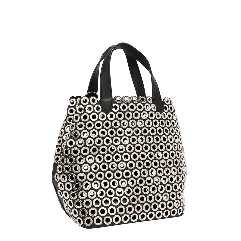 GROMMET EDGE SATCHEL BAG