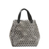 GROMMET EDGE SATCHEL BAG