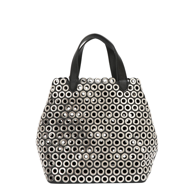 GROMMET EDGE SATCHEL BAG