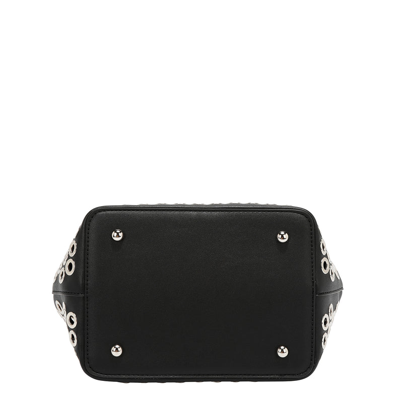 GROMMET EDGE SATCHEL BAG
