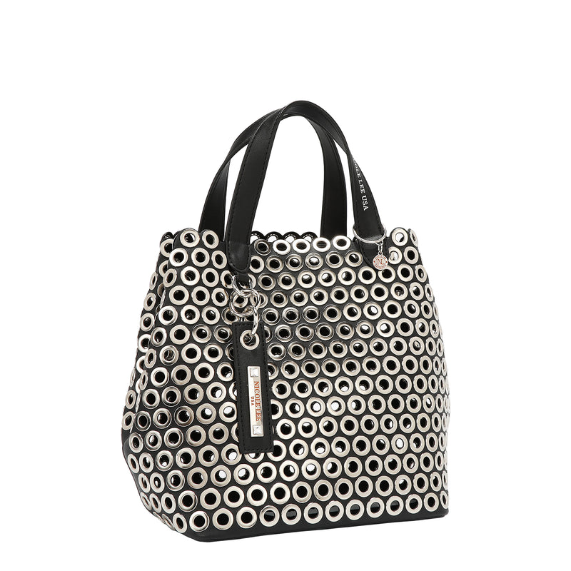 GROMMET EDGE SATCHEL BAG