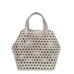 GROMMET EDGE SATCHEL BAG