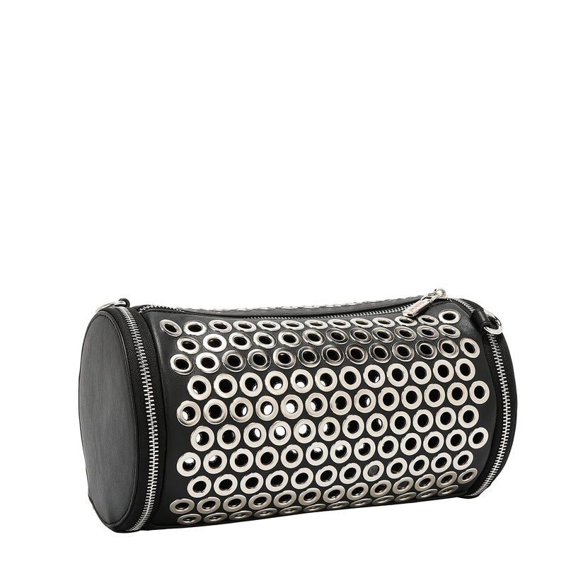 GROMMET EDGE BARREL BAG