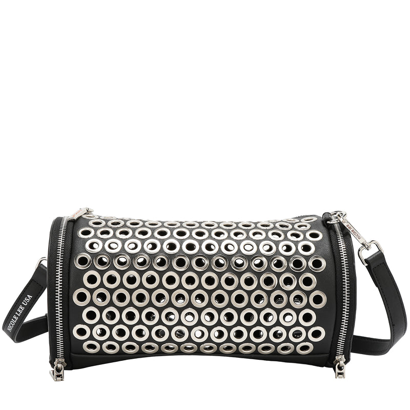 GROMMET EDGE BARREL BAG