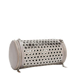 GROMMET EDGE BARREL BAG
