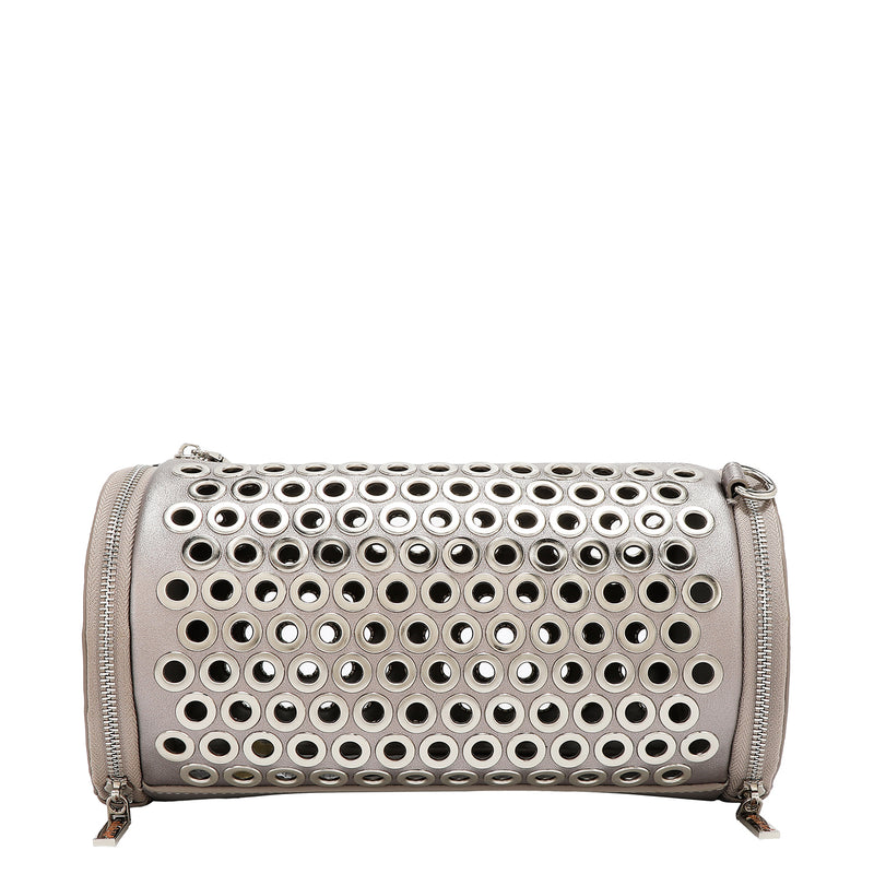 GROMMET EDGE BARREL BAG