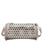 GROMMET EDGE BARREL BAG