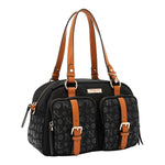 MONOGRAM LOGO BOSTON BAG
