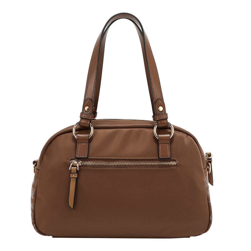 MONOGRAM LOGO BOSTON BAG