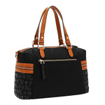 MONOGRAM LOGO SATCHEL BAG