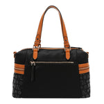 MONOGRAM LOGO SATCHEL BAG