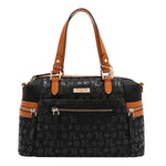 MONOGRAM LOGO SATCHEL BAG