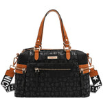 MONOGRAM LOGO SATCHEL BAG