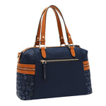 MONOGRAM LOGO SATCHEL BAG