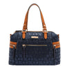 MONOGRAM LOGO SATCHEL BAG