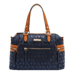 MONOGRAM LOGO SATCHEL BAG