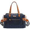 MONOGRAM LOGO SATCHEL BAG