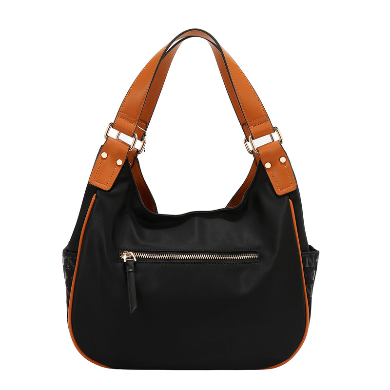 MONOGRAM LOGO SHOULDER BAG