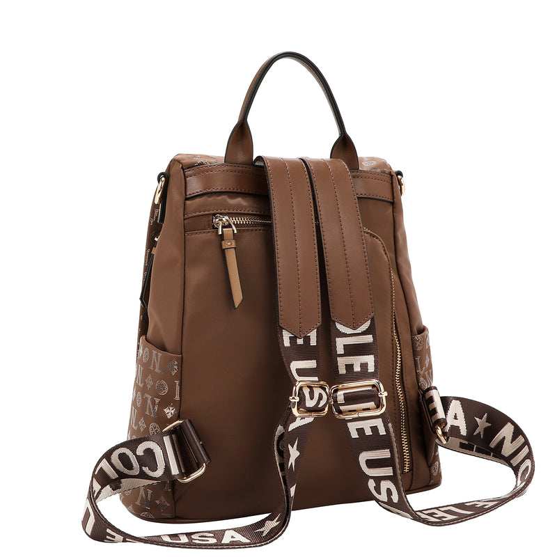 MONOGRAM LOGO BACKPACK