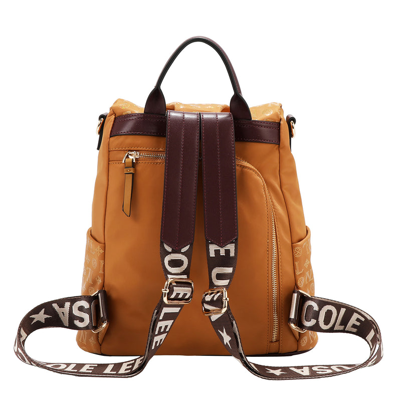MONOGRAM LOGO BACKPACK