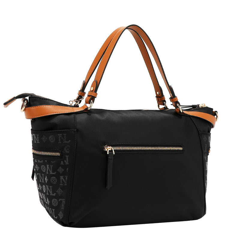 MONOGRAM LOGO SHOPPER BAG